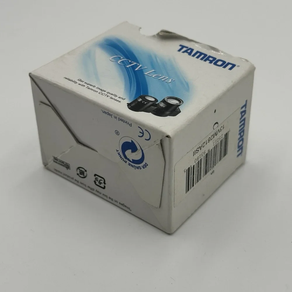 Tamron Camera Lens 2.8-12MM 1:1.4 1/3 CCTV CS Aspherical w/ Box & Manual